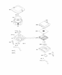 Air Cleaners Diagram and Parts List for  Briggs and Stratton Engine